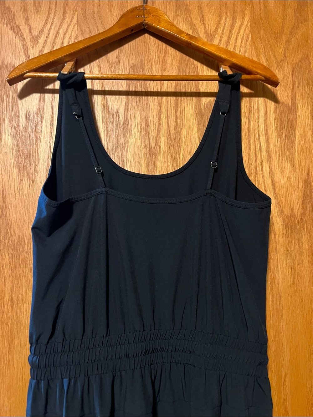 Abercrombie & Fitch Traveler Black Sleeveless Drawstring Jumpsuit - Picture 9 of 13